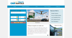 Desktop Screenshot of airports-car-rentals.com